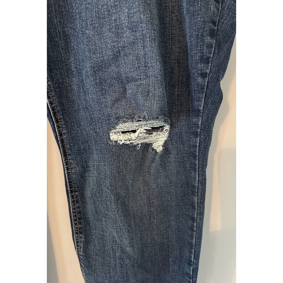 Old Navy High-Rise Rockstar Super Skinny Secret Smooth Pockets Size 24 Med Wash - Picture 5 of 7